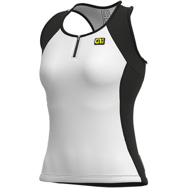 ALE CYCLING SOLID COLOR Women's Sleeveless Jersey White 2023 0
